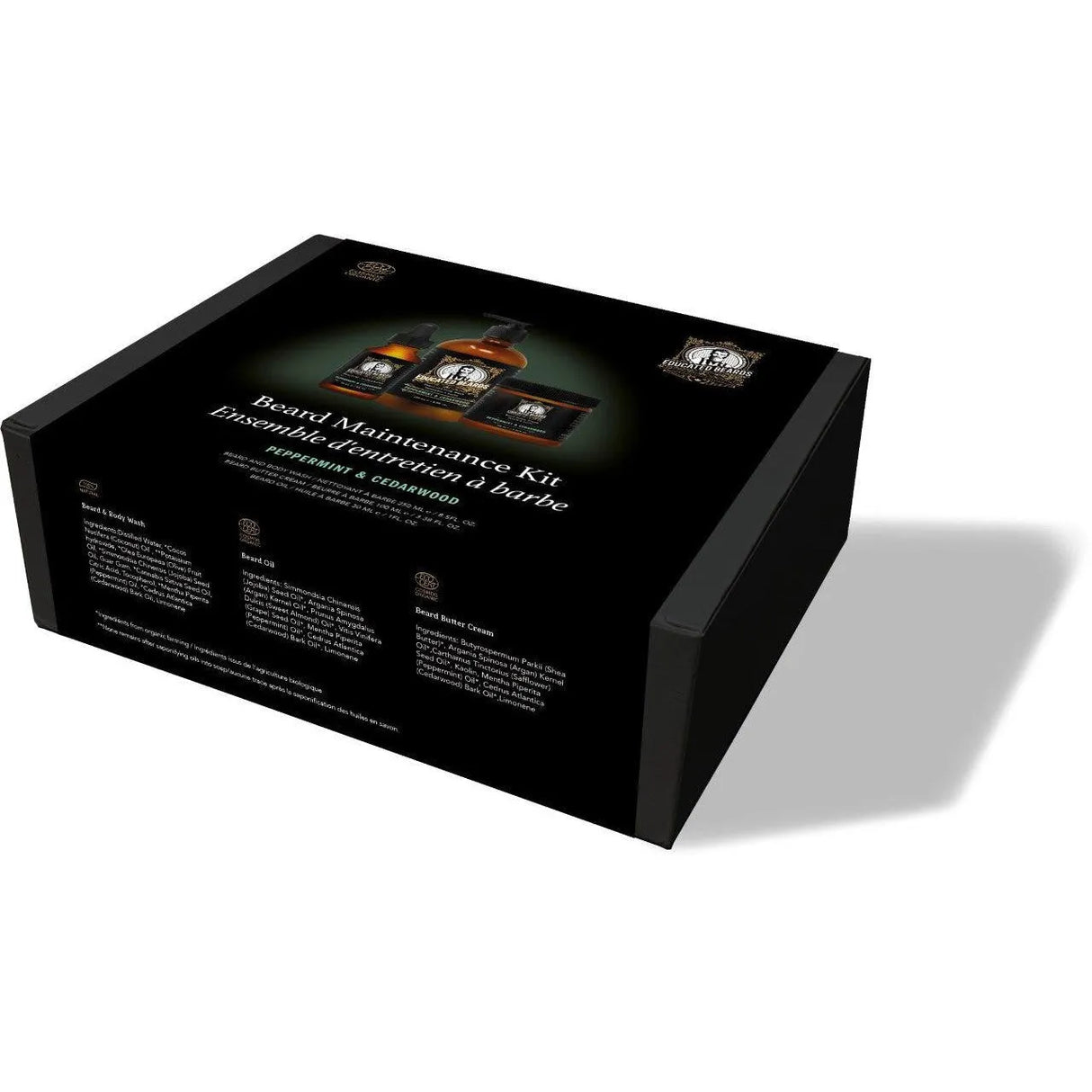 Peppermint Cedarwood Beard Maintenance Kit-Educated Beards