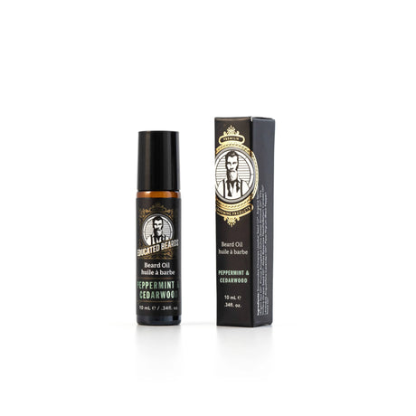 Peppermint Cedarwood Beard Oil-Educated Beards
