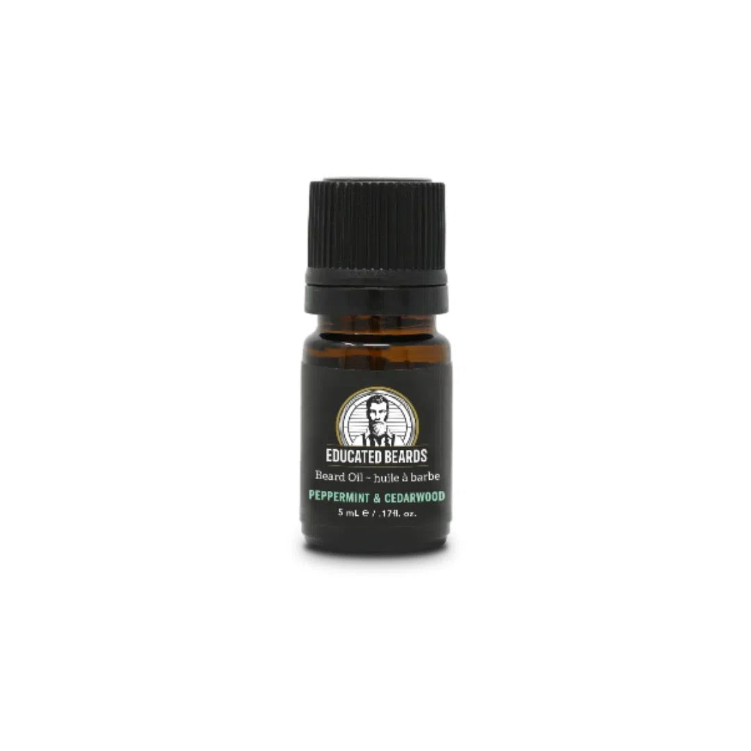 Peppermint Cedarwood Beard Oil-Educated Beards