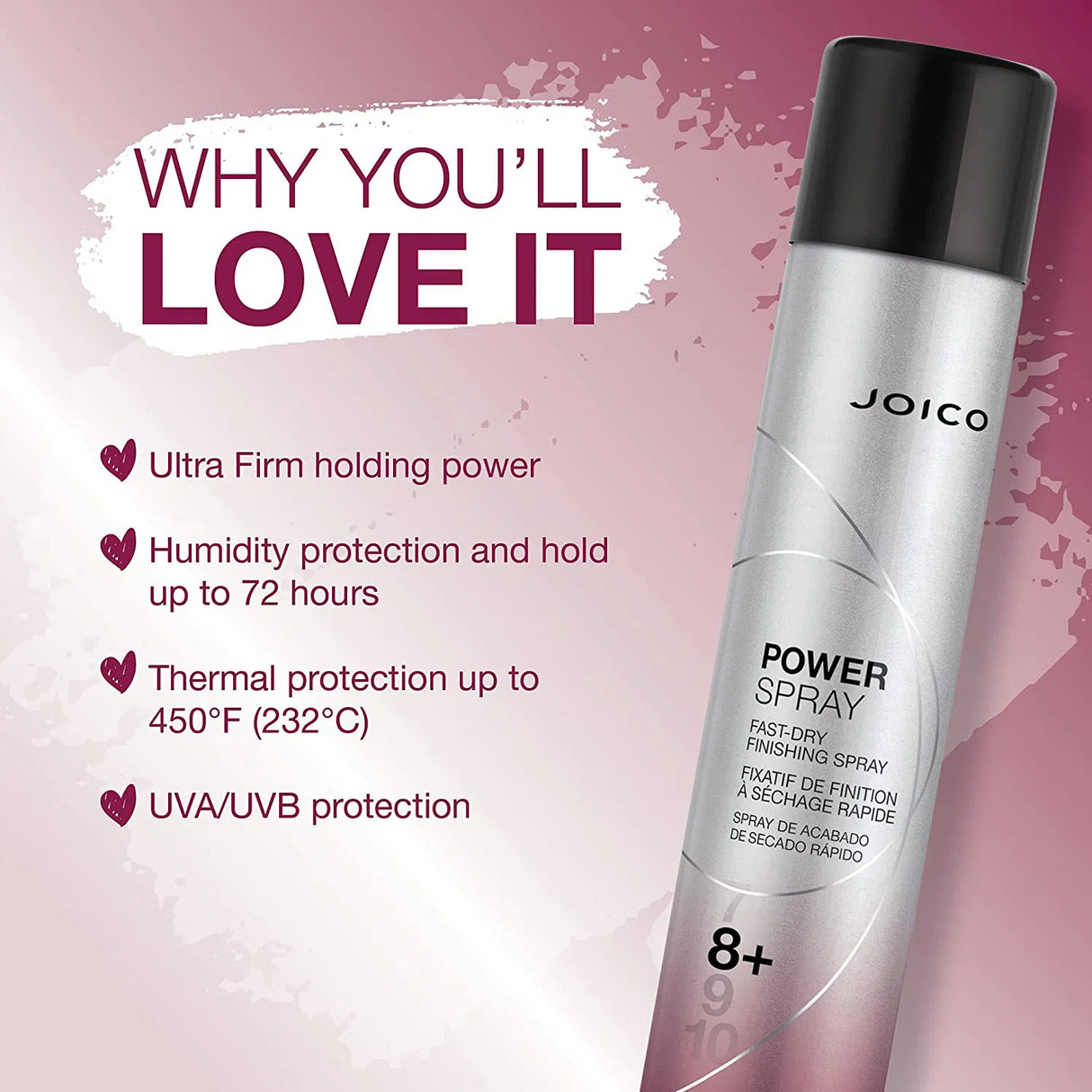 Powerspray Fast-Dry Finishing Spray-Joico