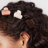 Recycled Plastic Mini Cloud Claw Clips-Kitsch