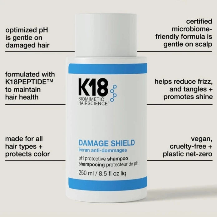 Shield + Smooth Routine-K18 Biomimetic Hairscience