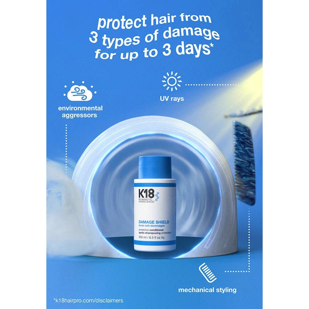 Shield + Smooth Routine-K18 Biomimetic Hairscience