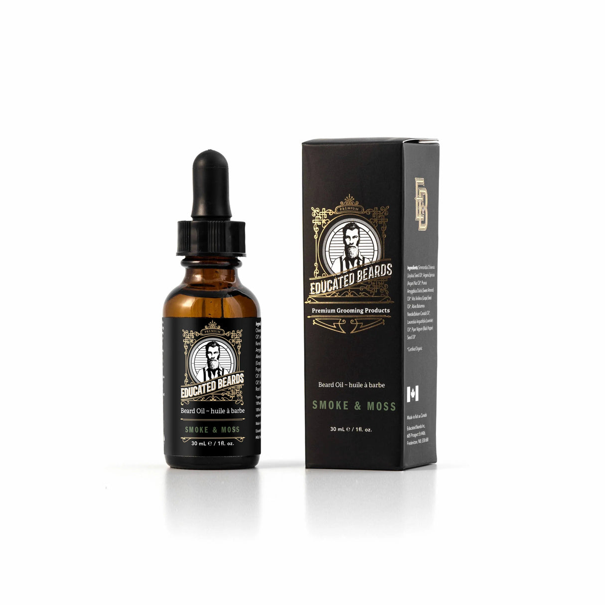 Smoke & Moss Beard Oil-Educated Beards