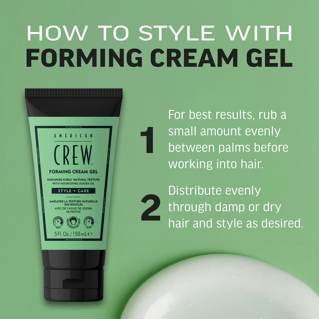 Style + Care Forming Cream Gel-American Crew