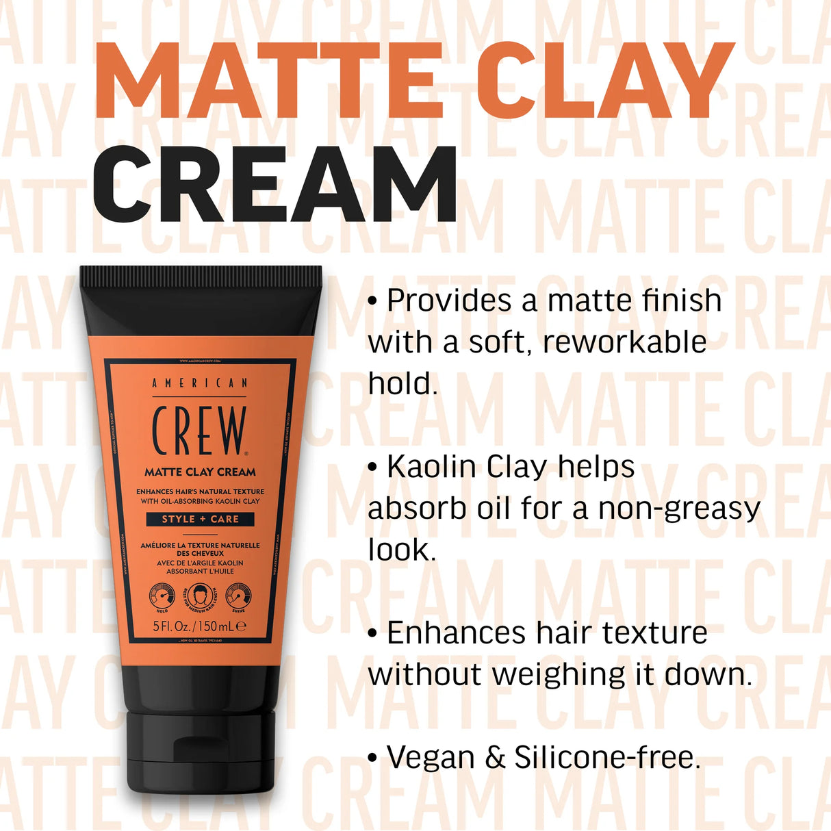 Style + Care Matte Clay Cream-American Crew