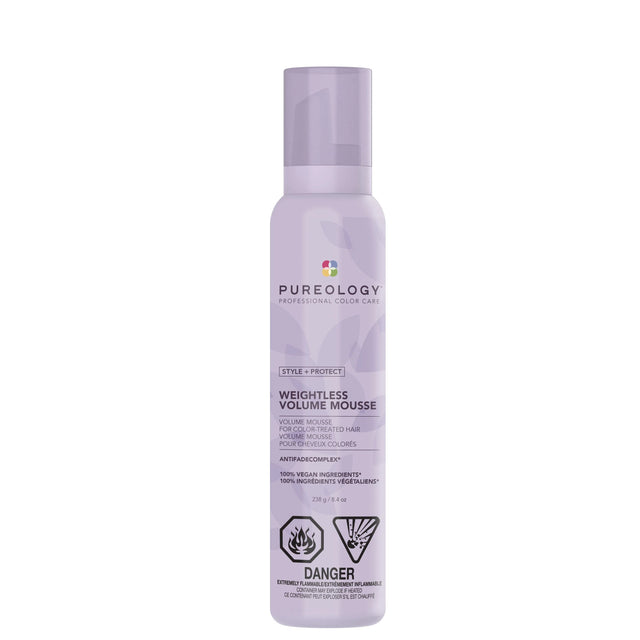 Style + Protect Weightless Volume Mousse-Pureology