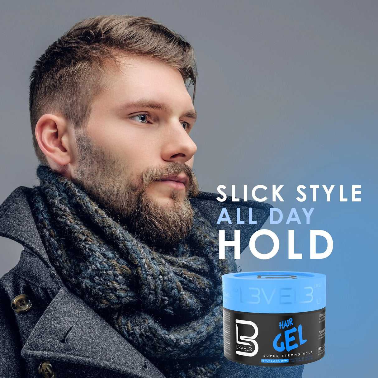 Super Strong Hair Gel-L3VEL3