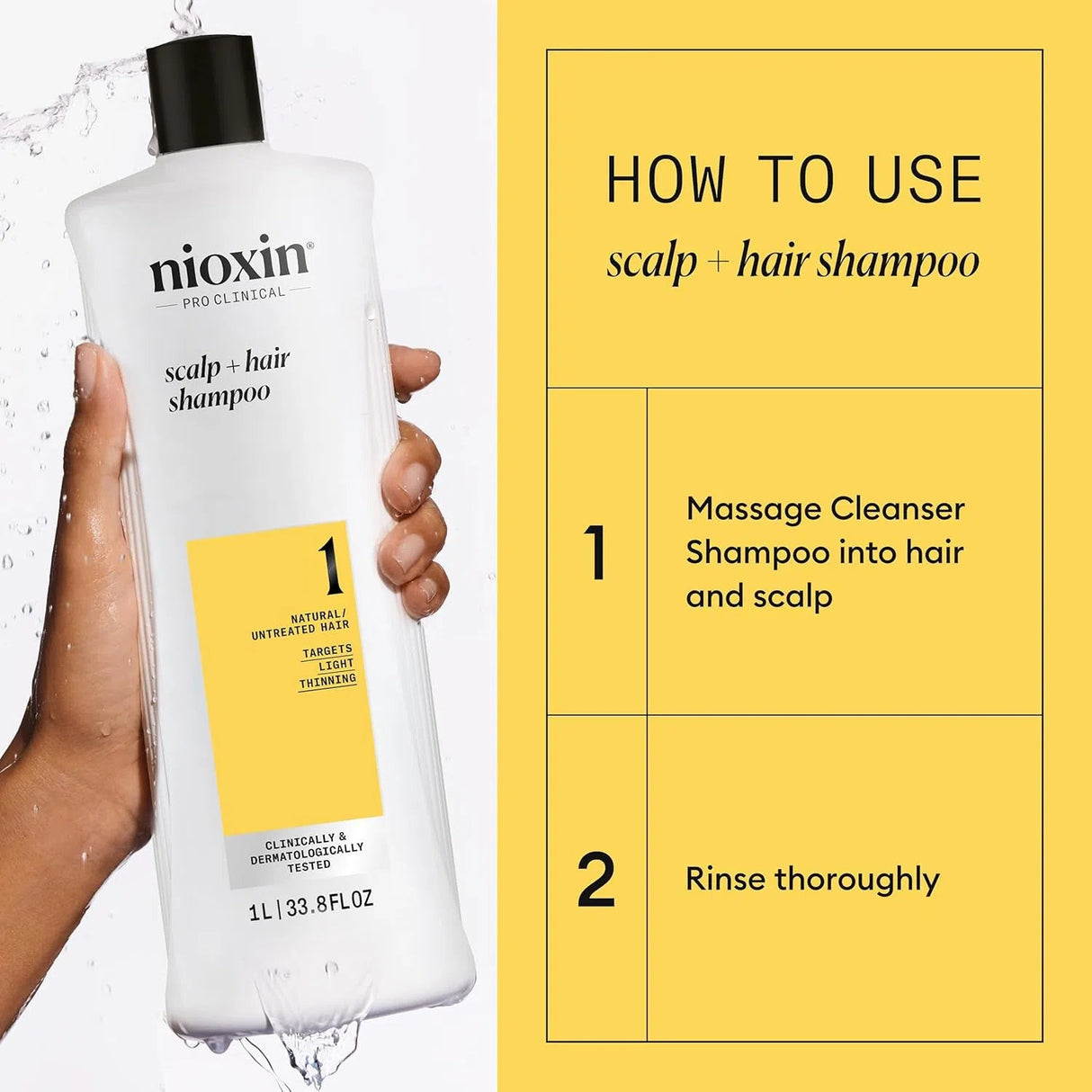 System 1 Cleanser Shampoo-Nioxin