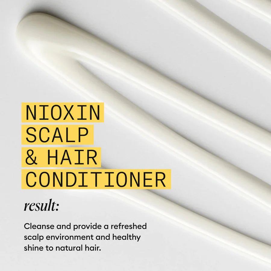 System 1 Scalp + Hair Shampoo + Conditioner 1L Duo-Nioxin
