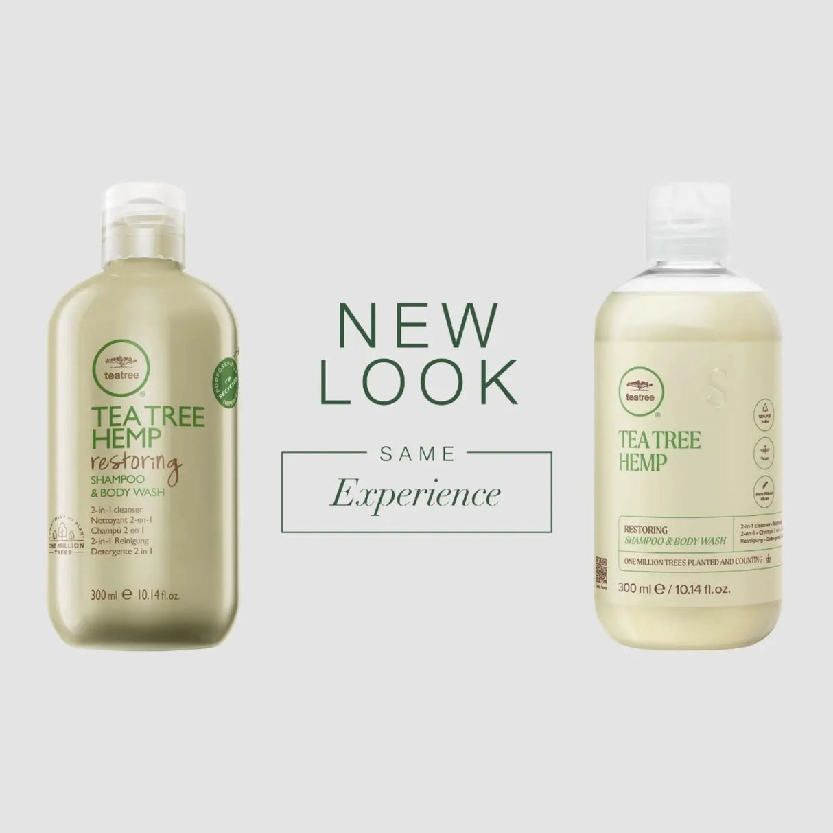 Tea Tree Hemp Restoring Shampoo & Body Wash-Paul Mitchell