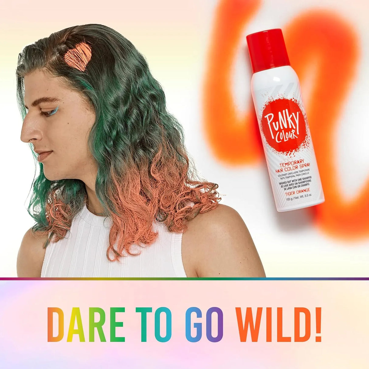 Temporary Color Spray Tiger Orange-Punky Colour