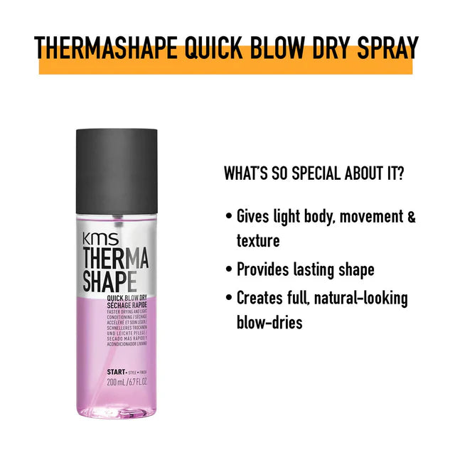 Thermashape Quick Blow Dry 200mL Duo-KMS