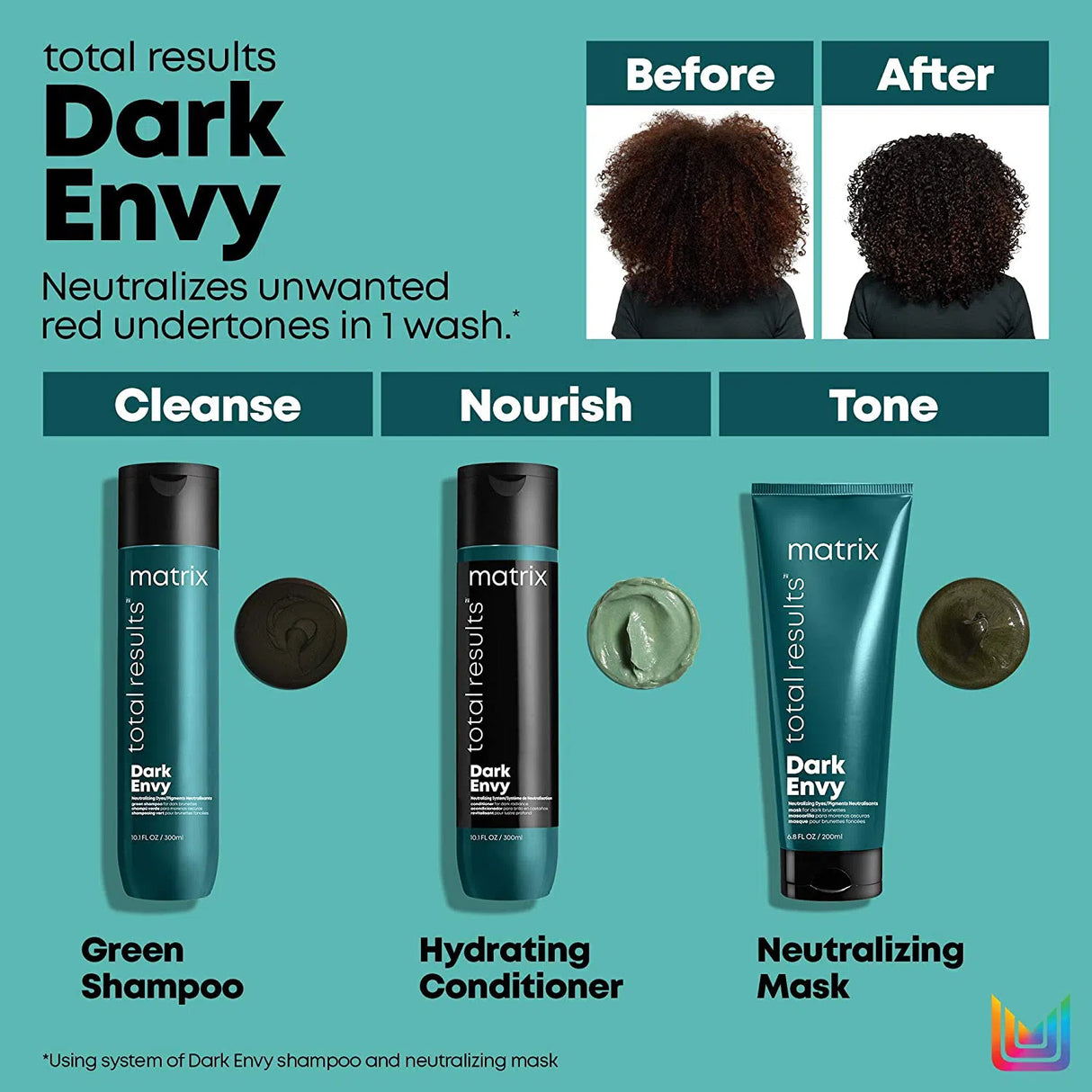 Total Results Dark Envy Hydrating Conditioner-Matrix