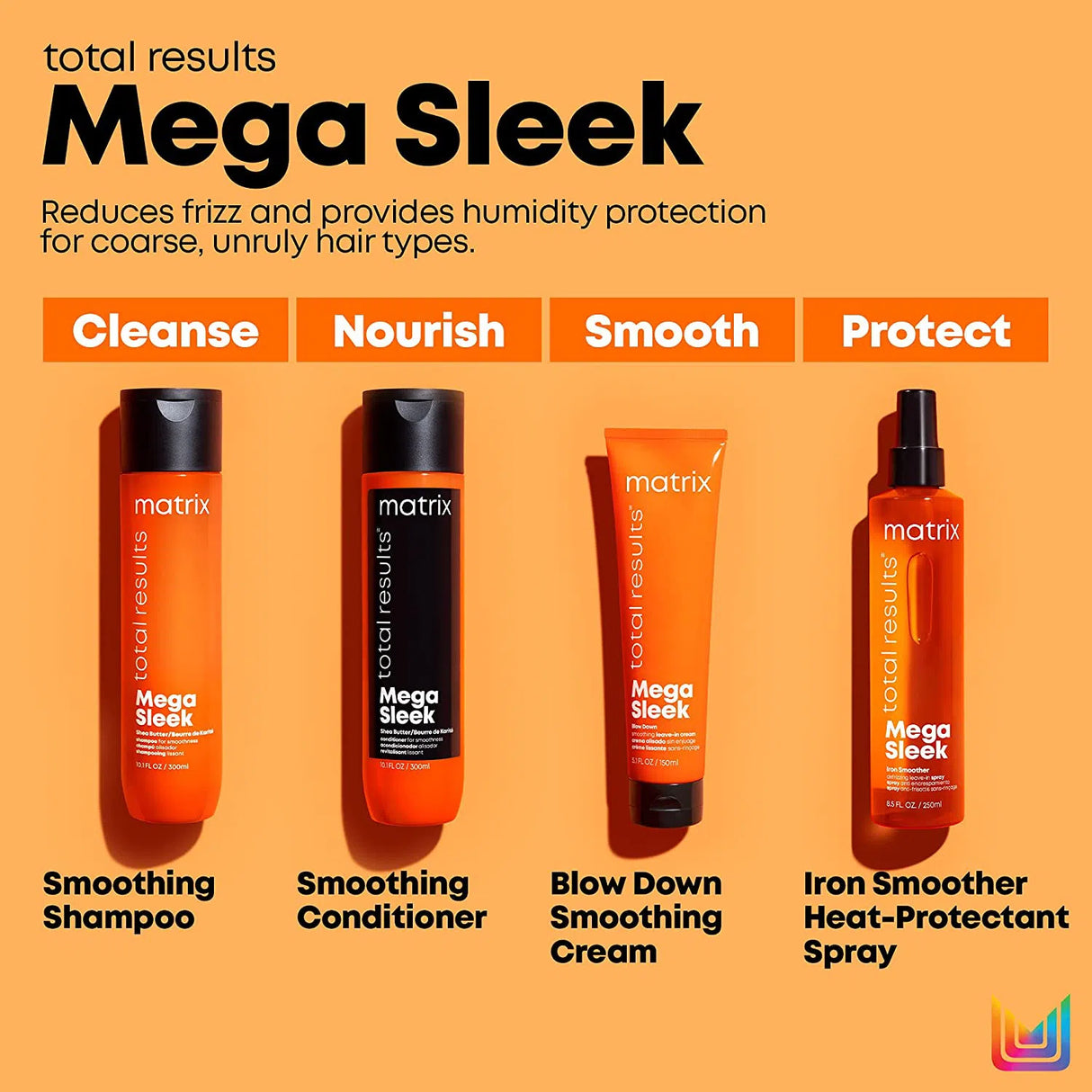 Total Results Mega Sleek Iron Smoother-Matrix
