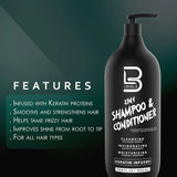 2 In 1 Shampoo & Conditioner-L3VEL3