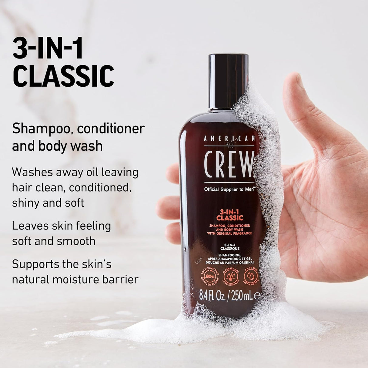 3-In-1 Classic and Pomade Duo-American Crew