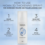 3D Styling Thickening Hair Spray-Nioxin