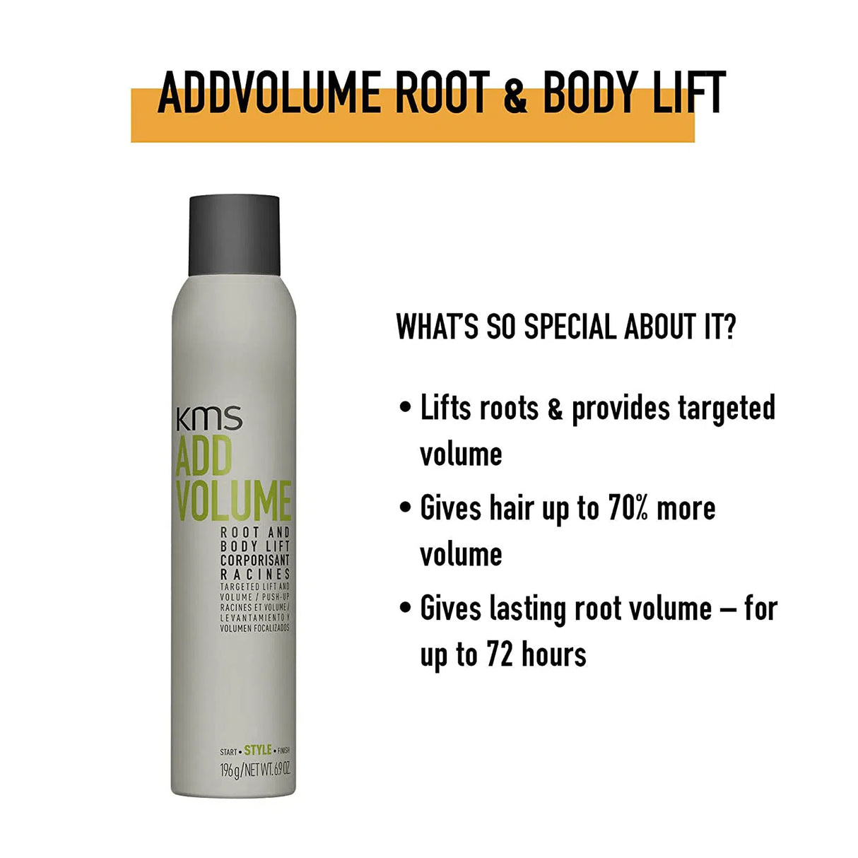 Addvolume Root and Body Lift-KMS