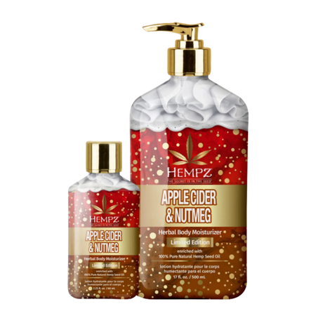 Apple Cider & Nutmeg Herbal Body Moisturizer - Limited Edition-Hempz