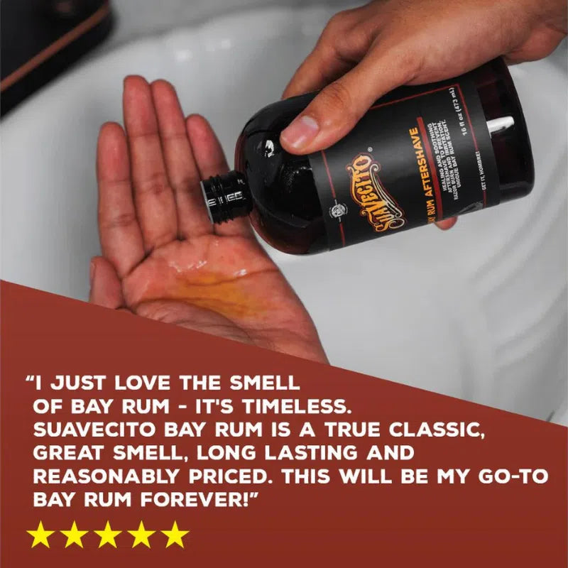 Bay Rum Aftershave-Suavecito