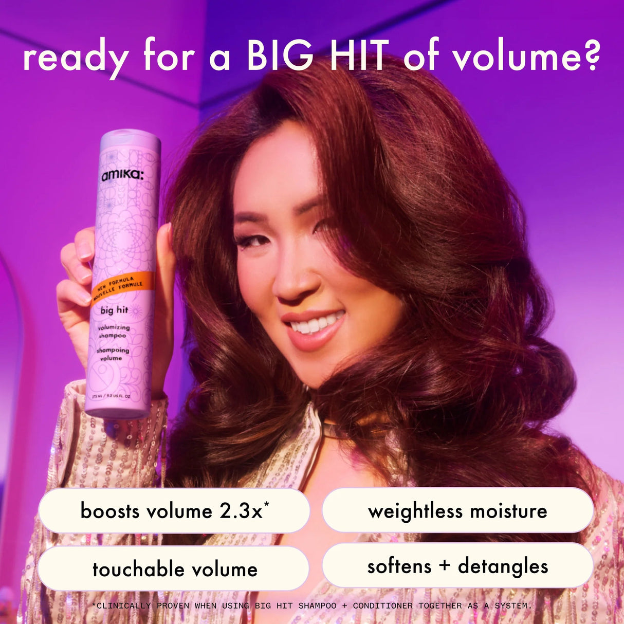 Big Hit Volumizing Shampoo-Amika