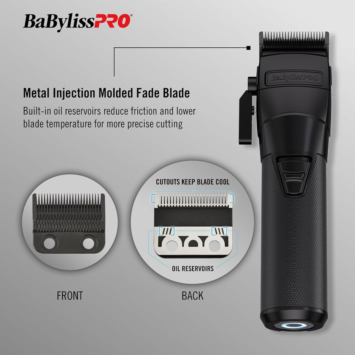 Blackfx Clipper With Fx-One Battery System - FX899MB-BabylissPro