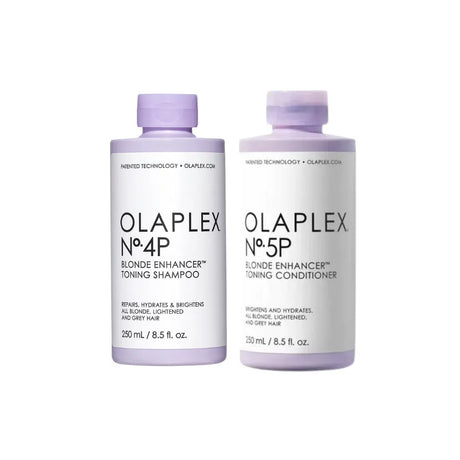 Blonde Enhancing Toning No.4P Shampoo + No.5P Conditioner Duo-Olaplex