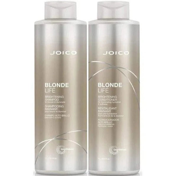 Blonde Life Brightening Shampoo + Conditioner 1L Duo-Joico