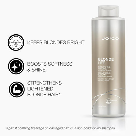 Blonde Life Brightening Shampoo + Conditioner Duo-Joico