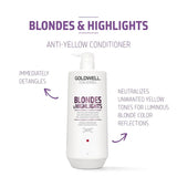 Blondes + Highlights Shampoo + Conditioner 1L Duo-Goldwell