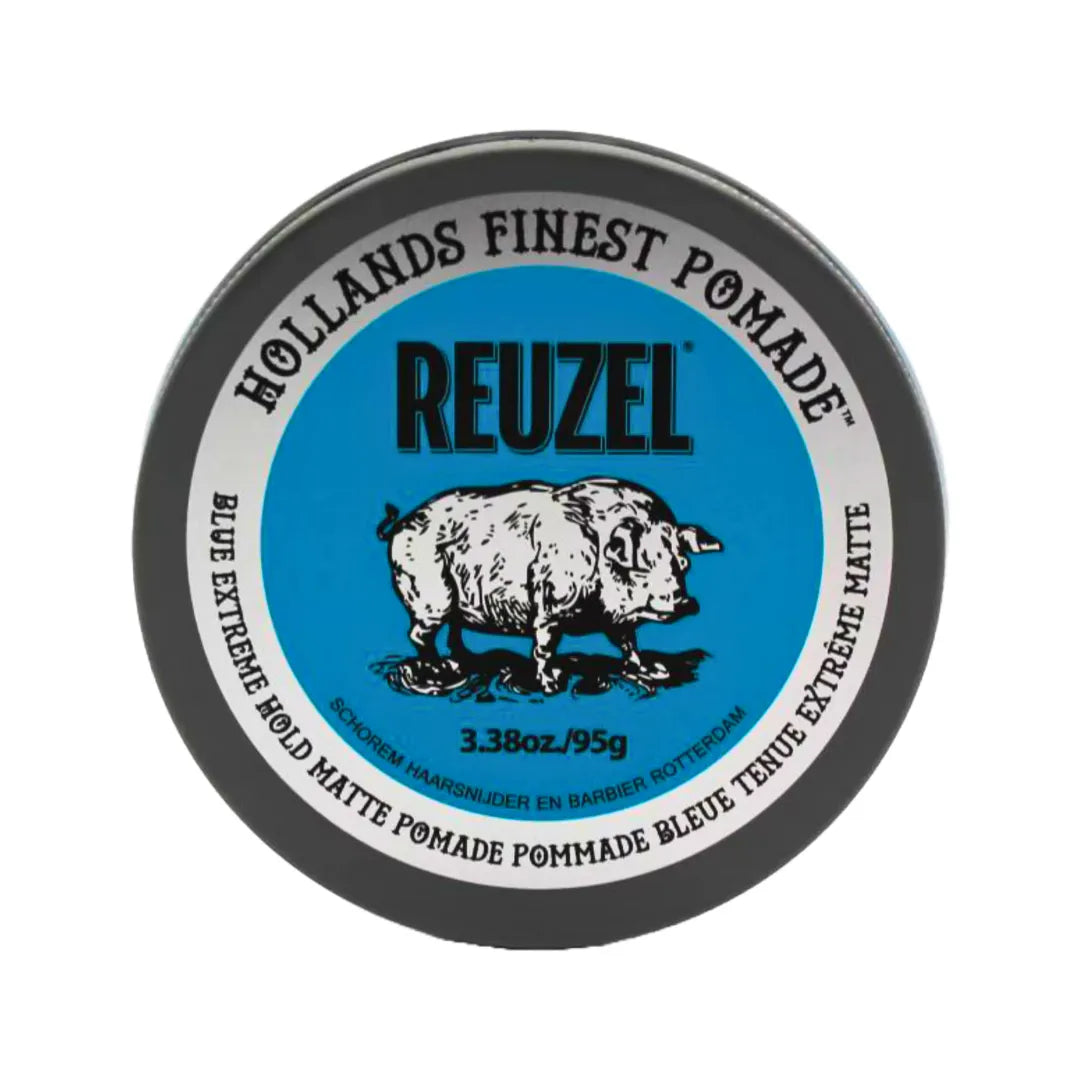 Blue Extreme Hold Matte Pomade-Reuzel