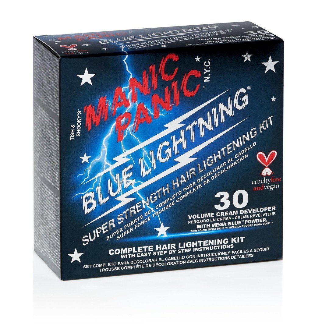 Blue Lightning Bleach Kit (30 Volume)-Manic Panic