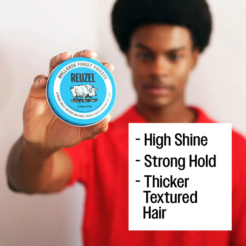 Blue Strong Hold Pomade Road Trip-Reuzel