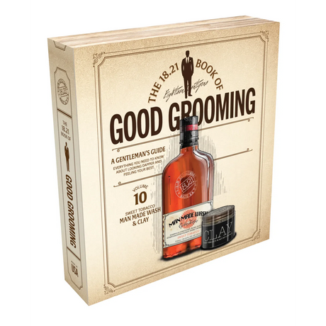 Book of Good Grooming Gift Set Volume 10 - Wash & Clay Sweet Tobacco-18.21 Man Made