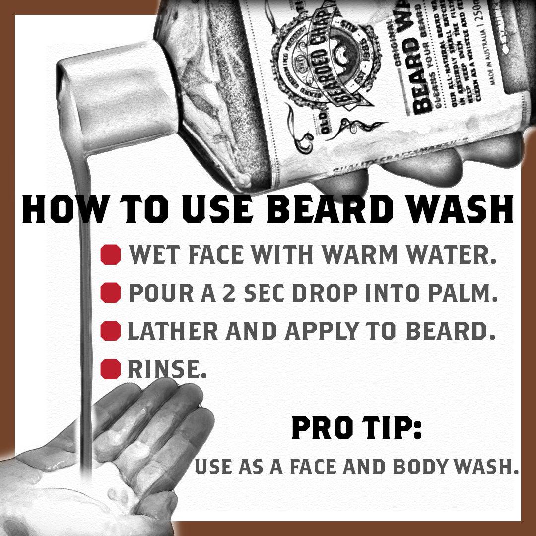 Brawny Original Beard Wash-The Bearded Chap