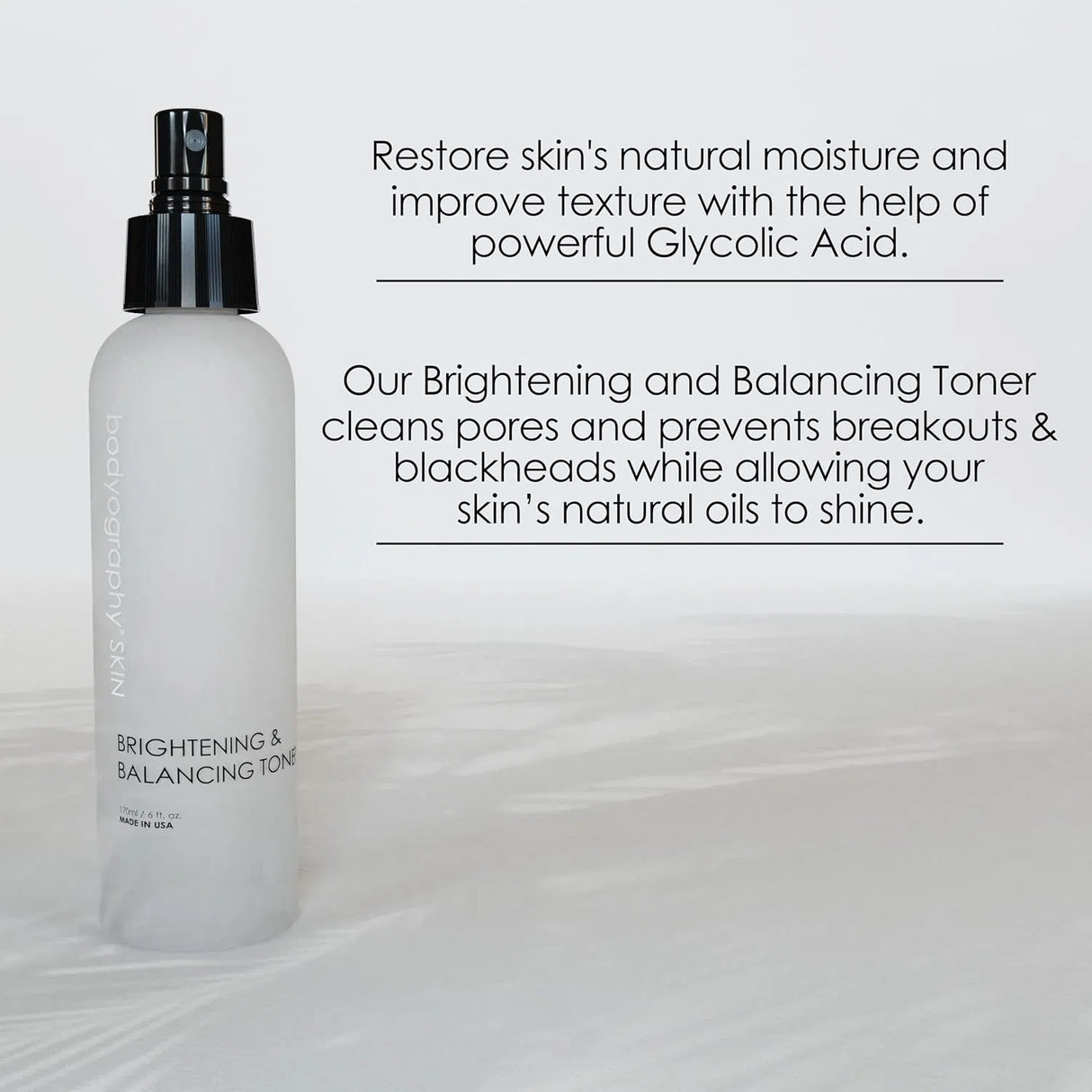 Brightening & Balancing Toner-Bodyography