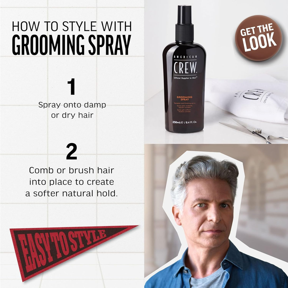 Classic Grooming Spray-American Crew