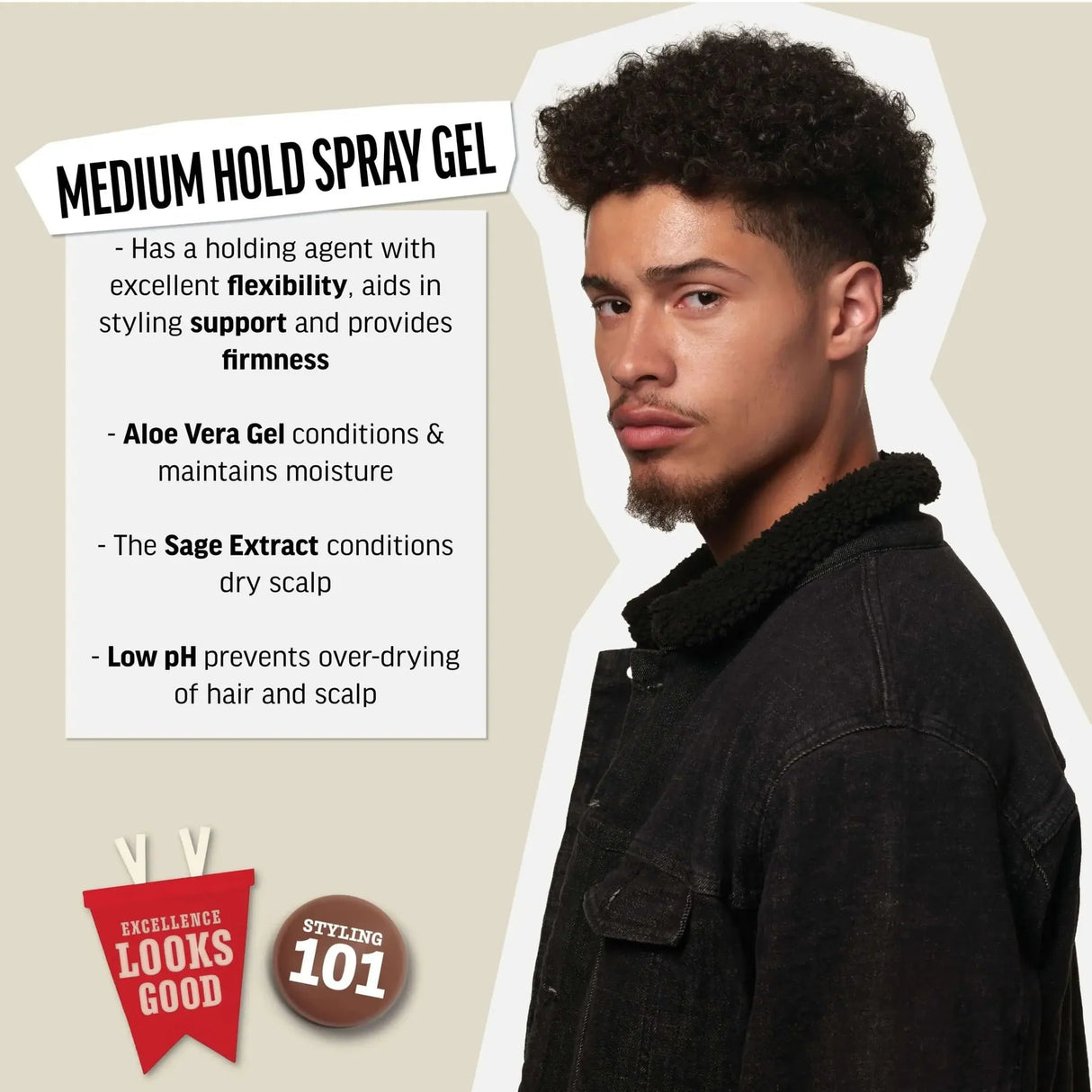 Classic Medium Hold Spray Gel-American Crew