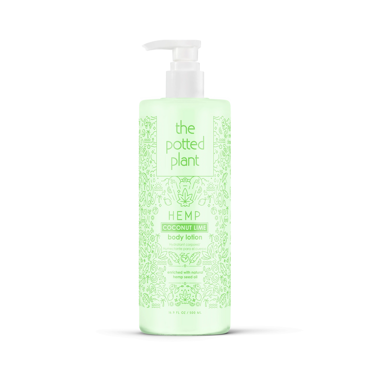 Coconut Lime Body Lotion-The Potted Plant
