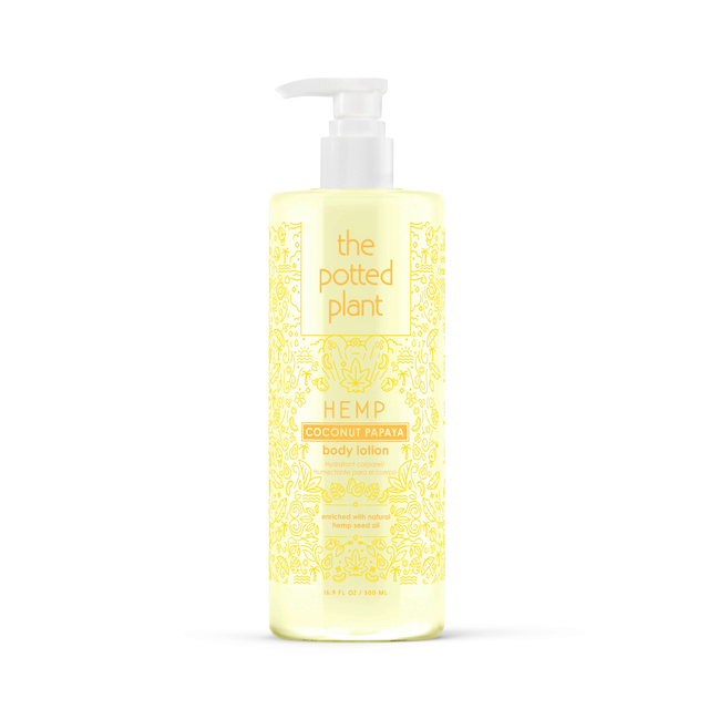 Coconut Papaya Body Lotion-The Potted Plant