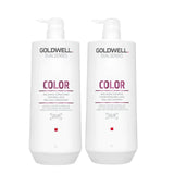 Color Brilliance Shampoo + Conditioner 1L Duo-Goldwell