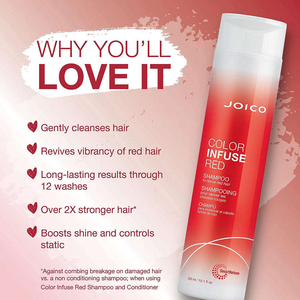 Color Infuse Red Shampoo-Joico