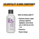 Colorvitality Blonde Conditioner-KMS