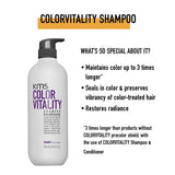 Colorvitality Shampoo + Conditioner 750ML Duo-KMS