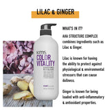 Colorvitality Shampoo + Conditioner 750ML Duo-KMS