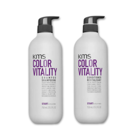 Colorvitality Shampoo + Conditioner 750ML Duo-KMS