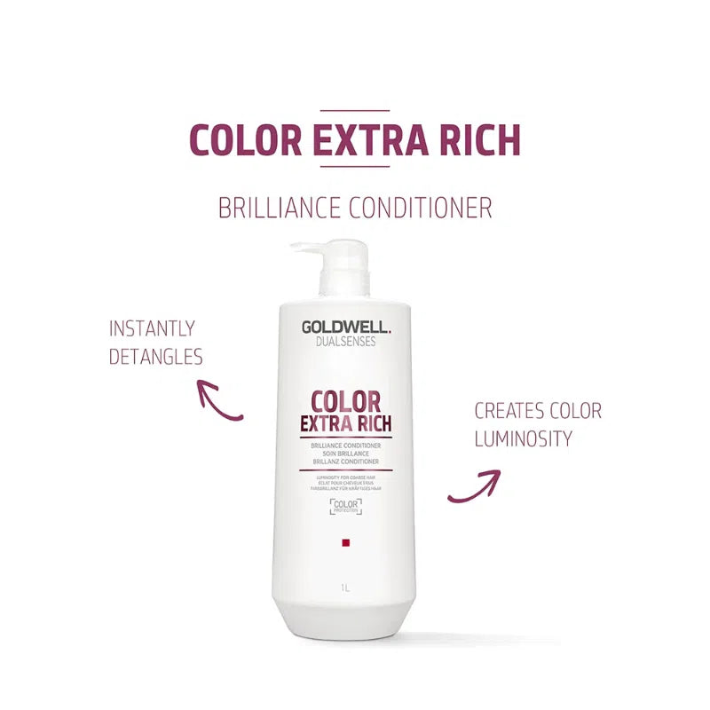 Colour Extra Rich Shampoo + Conditioner 1L Duo-Goldwell