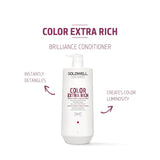Colour Extra Rich Shampoo + Conditioner 1L Duo-Goldwell