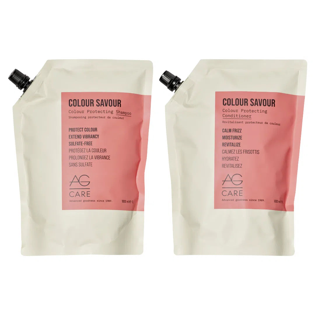 Colour Savour Shampoo + Conditioner 1L Duo-AG Care